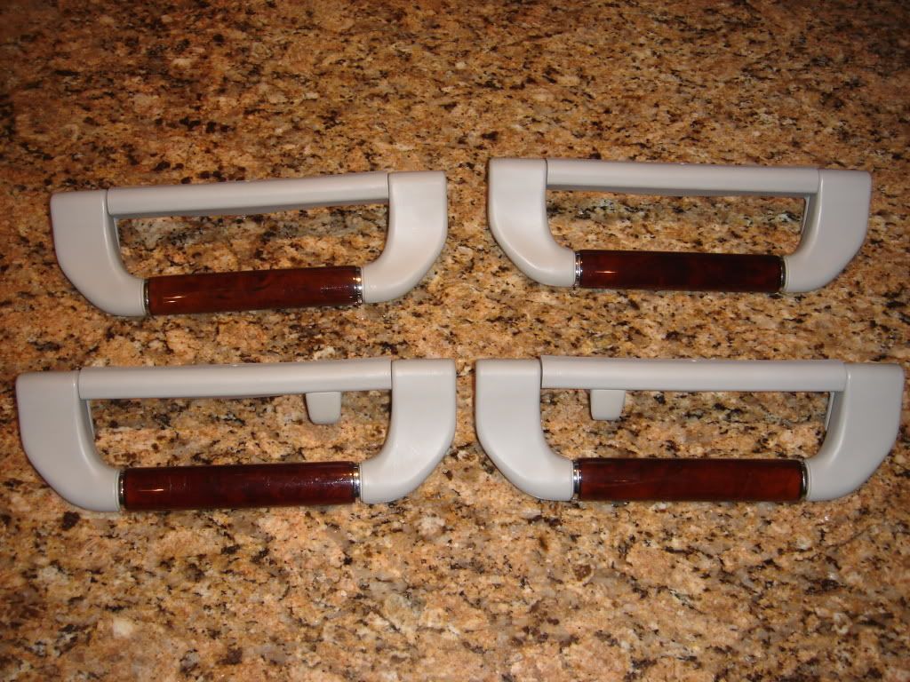 750iL Wood Grain Grab Handles / Vavona?